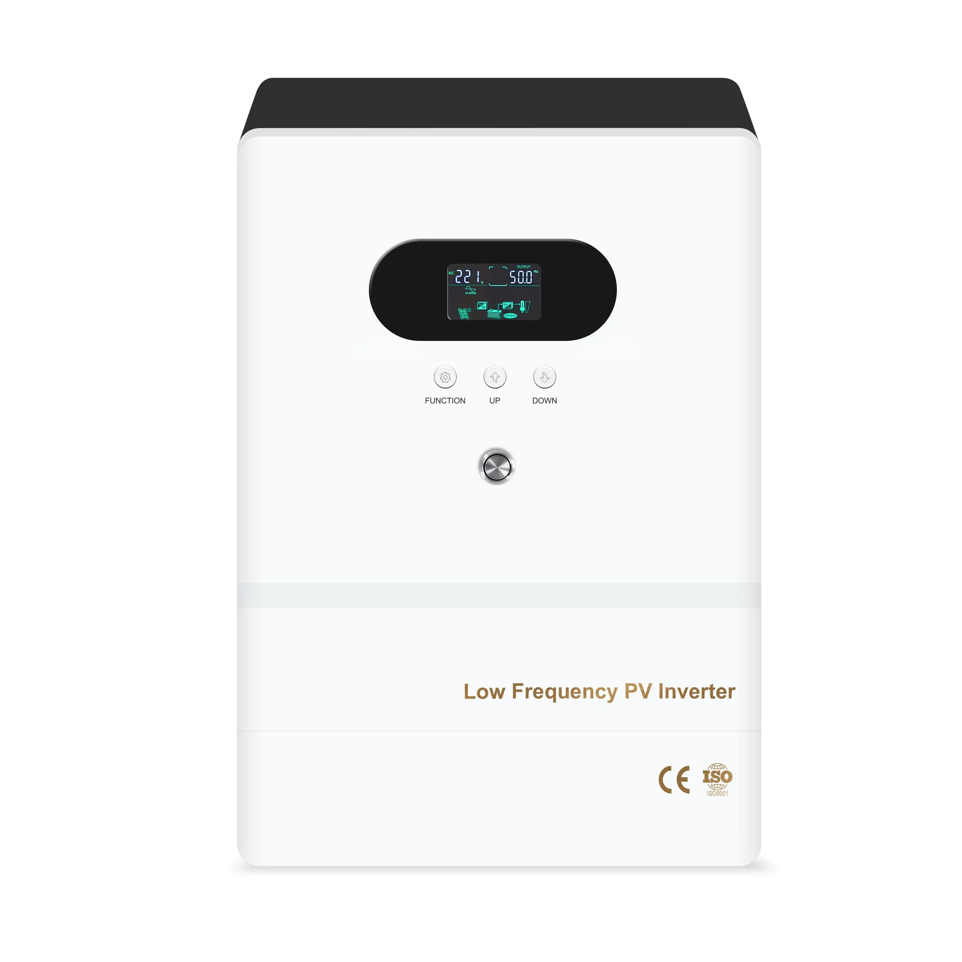 APP Optional 24C 48V DC 120V 220V AC Output 60A MPPT Charge Controller 3KW 3000W Low Frequency Hybrid Solar Power inverter