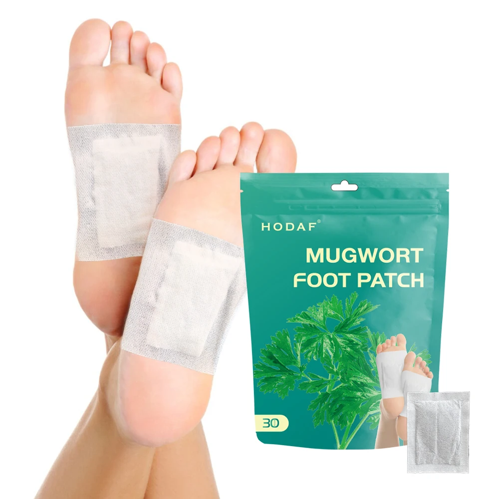 Wholesale Relax Health Personal Care Deep Cleansing Bamboo Vinegar Foot Detox Patches Ginger
