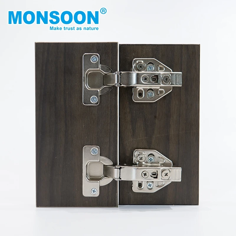 Kitchen Full Overlay Aluminium Door Hinge 35mm Bisagras Folding Table Soft Close 3d Concealed Cabinet Hing