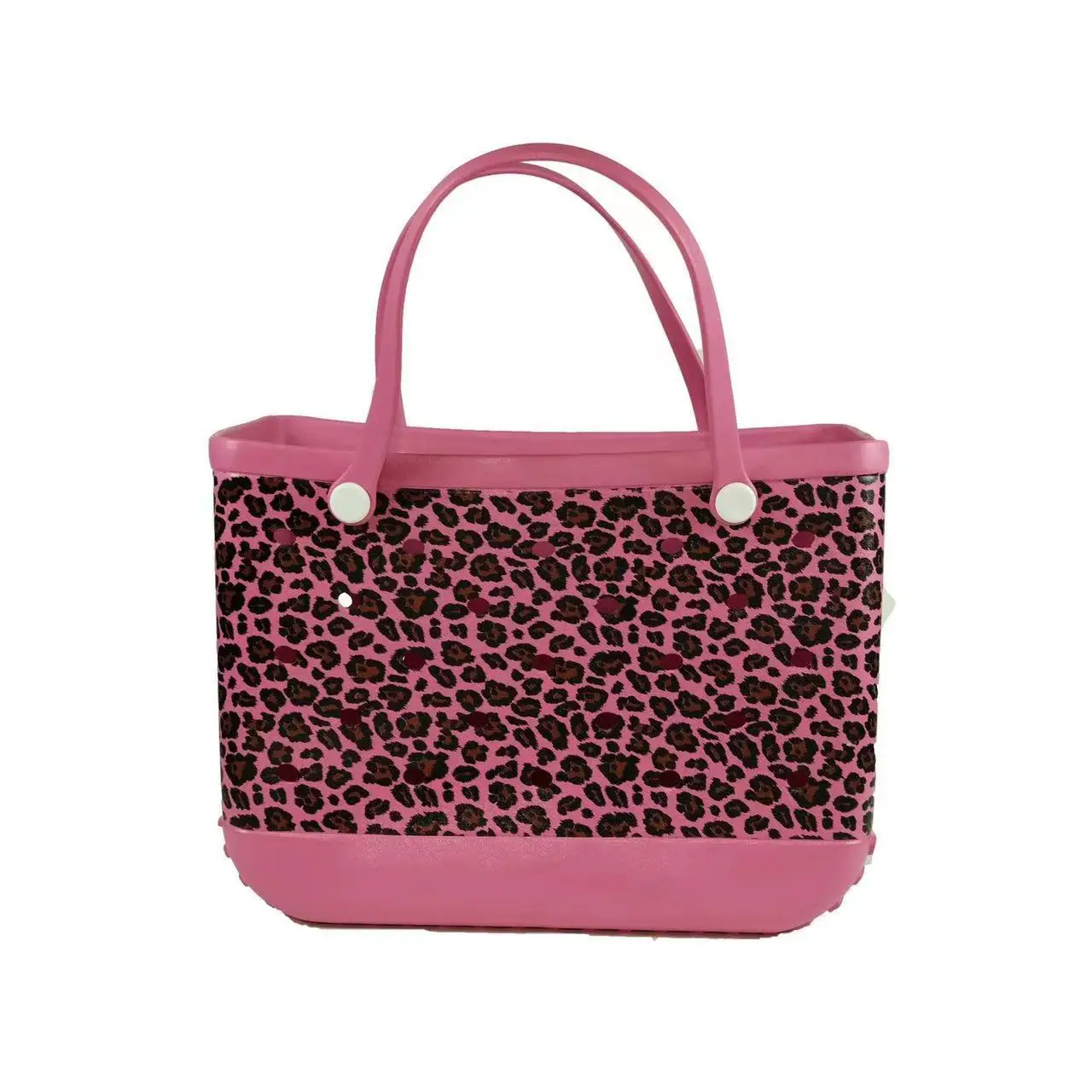 2023 Custom Waterproof Beach EVA Hole Tote Bag