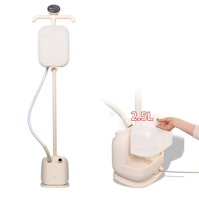 Adjustable Garment Hanger Standing & Handled Steamer with Ironing Board Hanging Steamer Ironing for Clothes