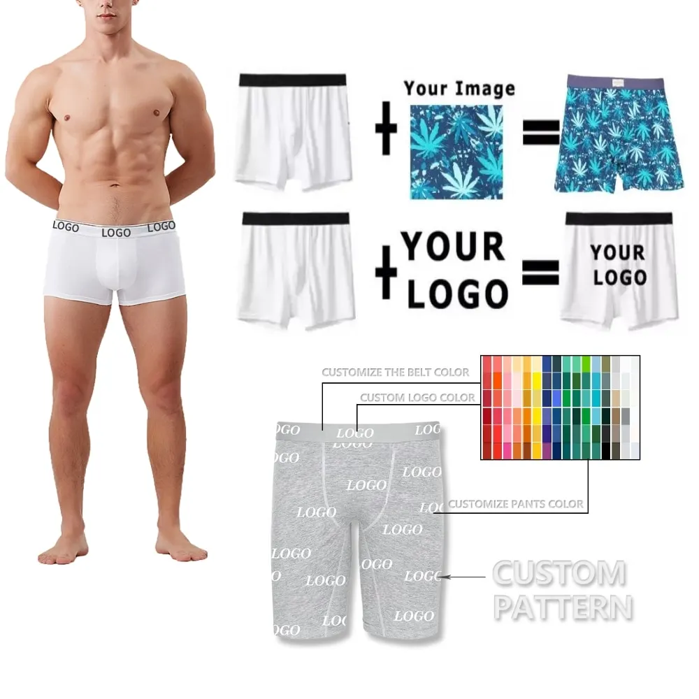 Customize various colors of youth fashion trend beach briefs men quick dry fitness swimsuit underwear