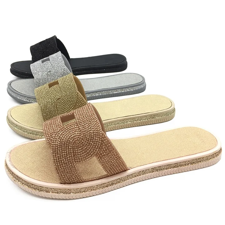 Low Price Hot Sale Lightweight Pvc Comfortable Slippers Beach Hemp Rope Sandals Beach Slippers