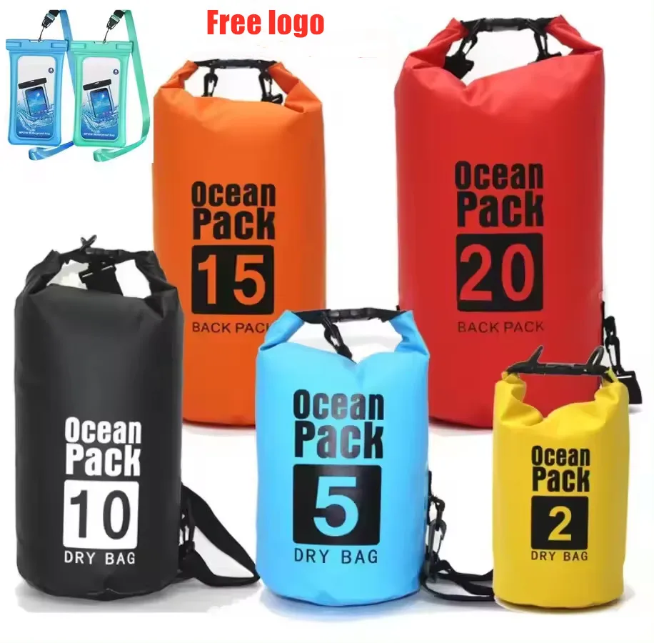 2023 Trending Products Custom Logo Waterproof Dry Bag Ocean Pack Dry Bag