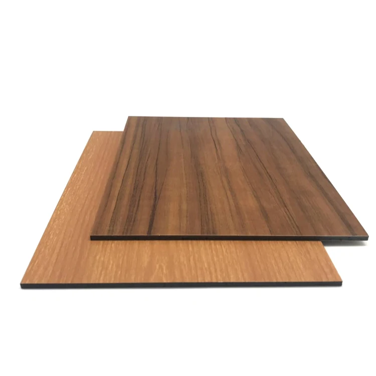 3mm Wood Grain PVDF ACP Sheets Aluminum Composite Panel Price