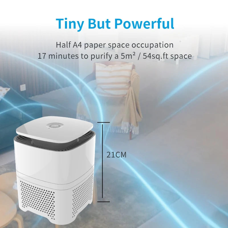  2021 Best price portable hepa air purifier HEPA filter with carbon room purifiers for home