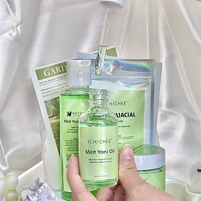 LOW MOQ ingrown hair set best yoni wash set mint balance ph made in China