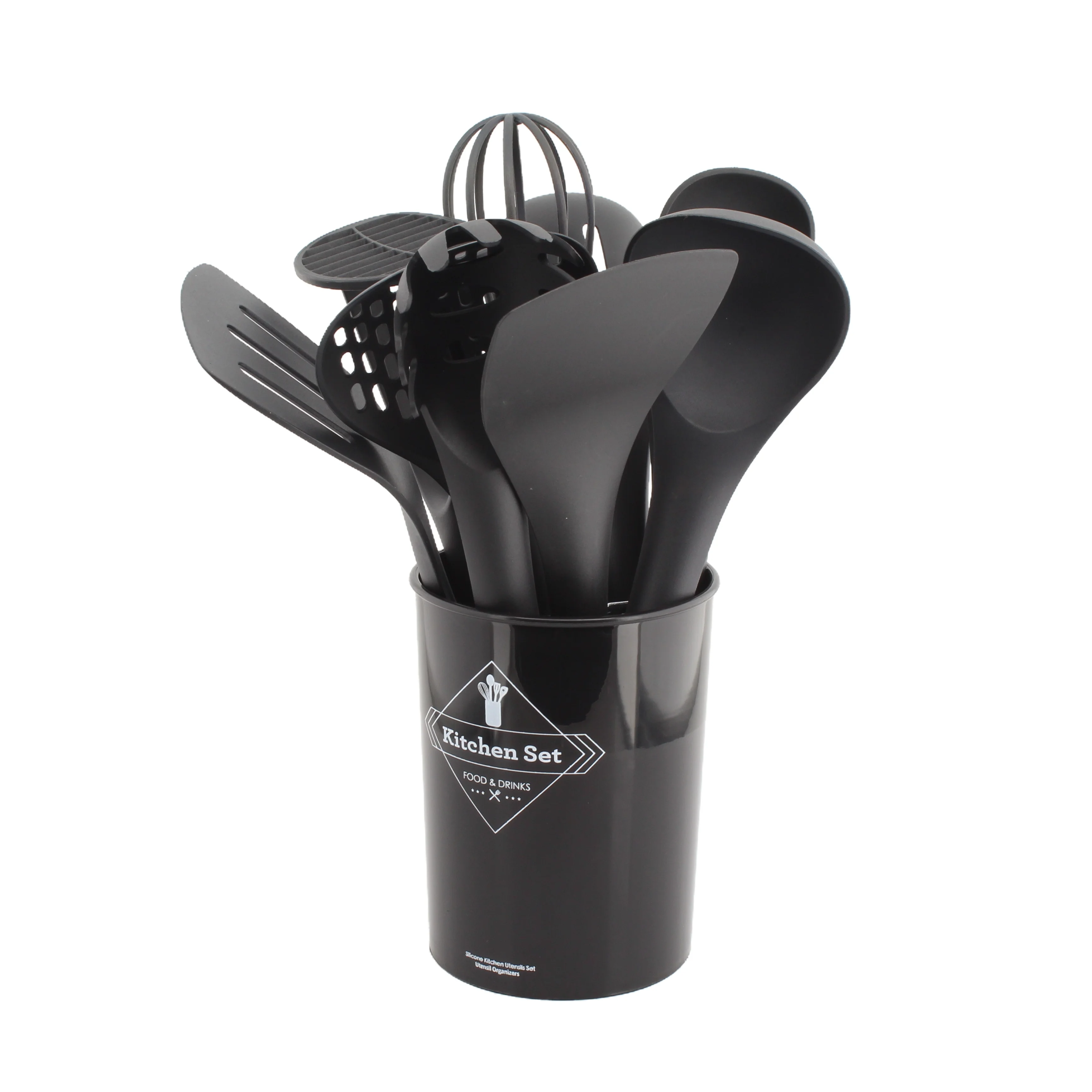 Silicone Kitchen Set Non-stick Surface Cooking Kitchenware Set 10 Pieces Of Household Silicone kitchen utensils