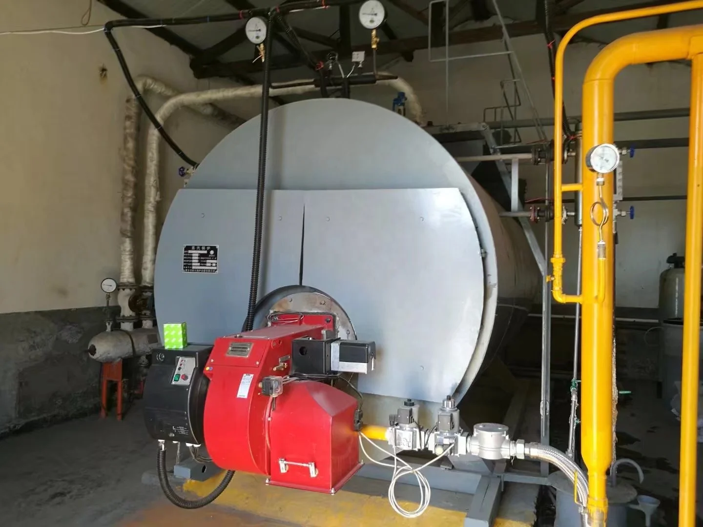 High Efficiency Diesel Methane Gas Propane Gas Steam Boiler For Forms