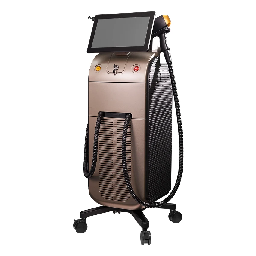 Hair removal laser machines dropshipping lazer hair removal diode laser 808 with 3 wavelengths 755 808 1064nm all skin type