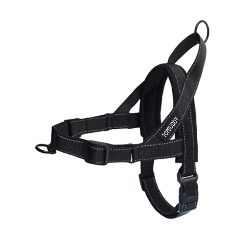 No Pull Soft Padded Easy Walk Dog Harness Adjustable Soft Nylon Durable Front Control Dog Harness