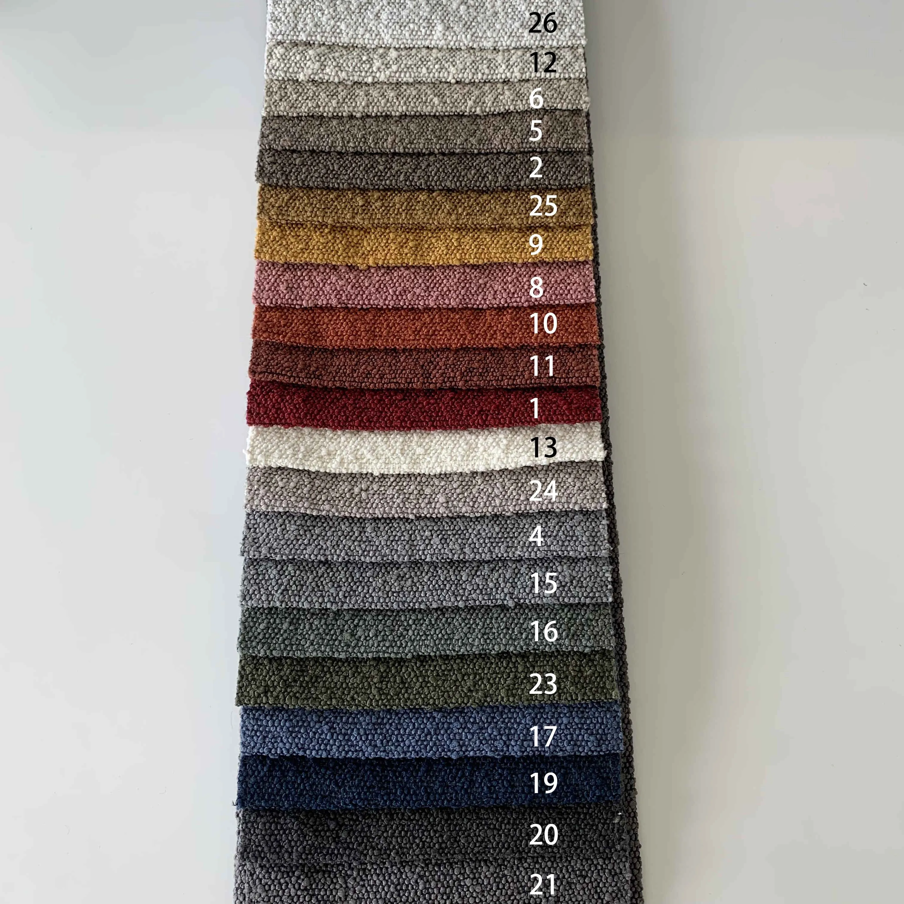 High Quality 590GSM High Weight 100% Polyester Weaving Turkish Sofa Fabric Poland