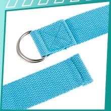 Portable Yoga Block Strap Set EVA Foam Yoga Blocks Multifunctional Non Slip Yoga Brick 8 ft Straps for Stretching