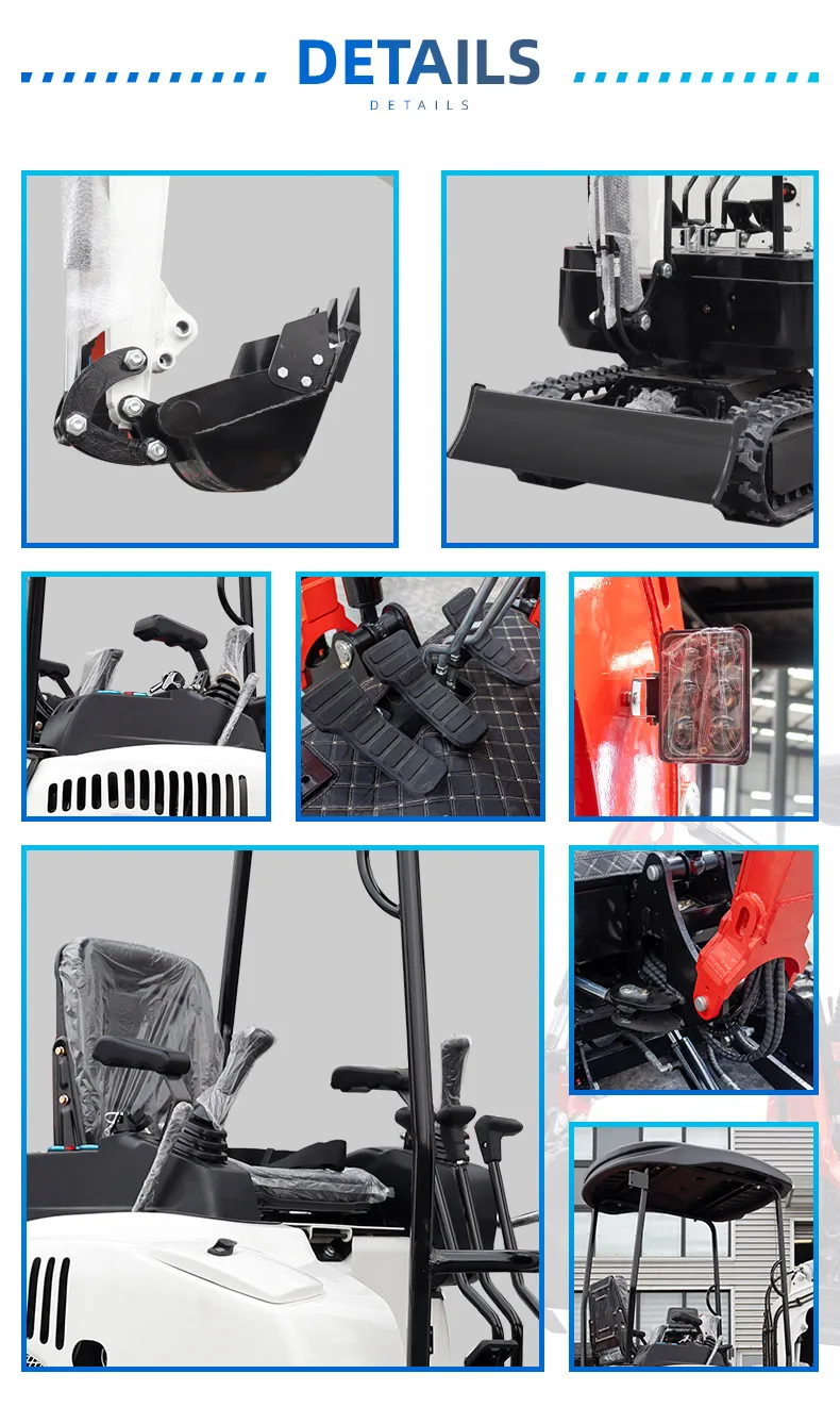 New Design Mini Excavator Prices1.5 TON  Mini Excavator Meets Euro 5 standards
