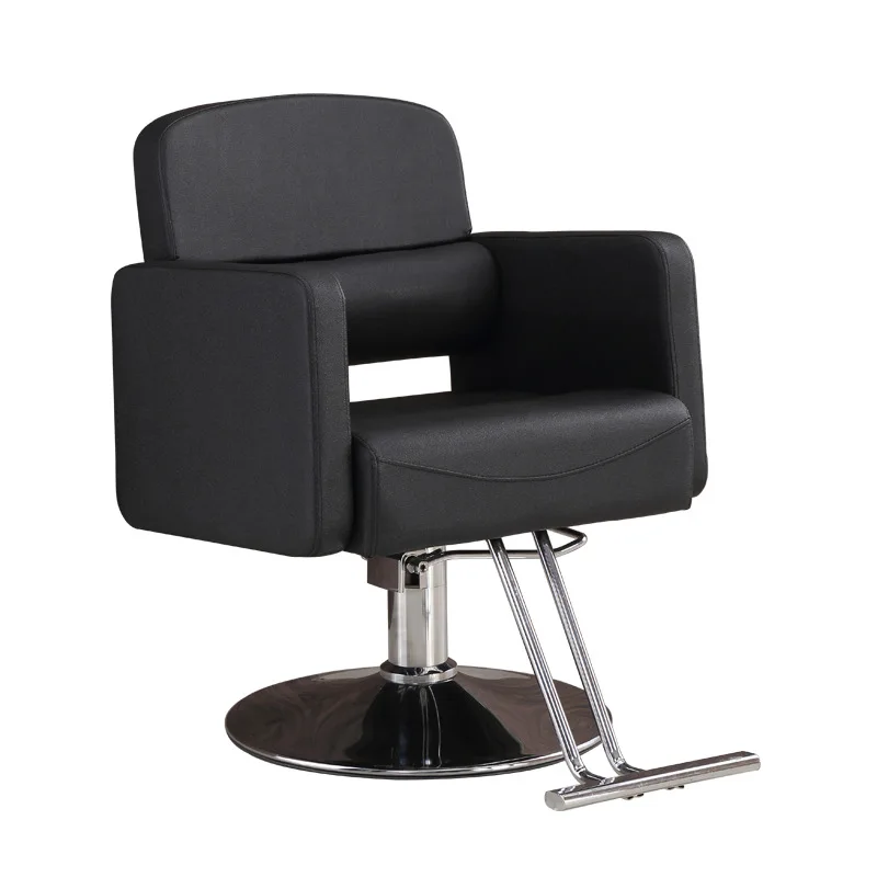 Barber Chair  For Beauty Salon Shaving Lift Barber Chair Leather Styling Chairs Modern Hairdresser