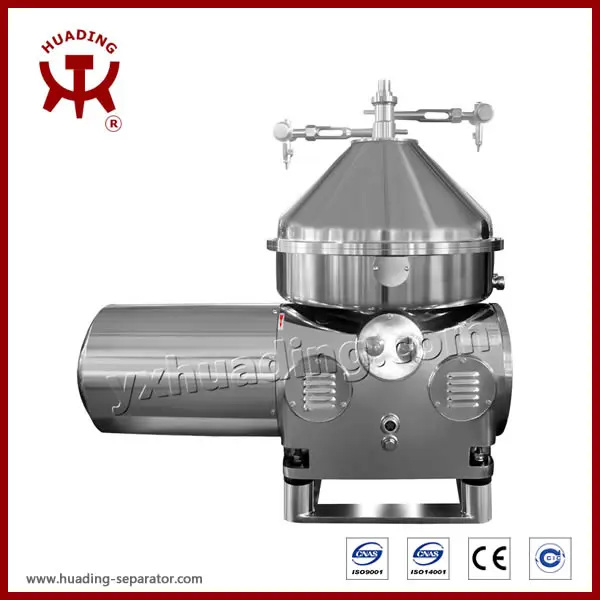 
Disc separator centrifuge for beer brewery and separation clarifier 