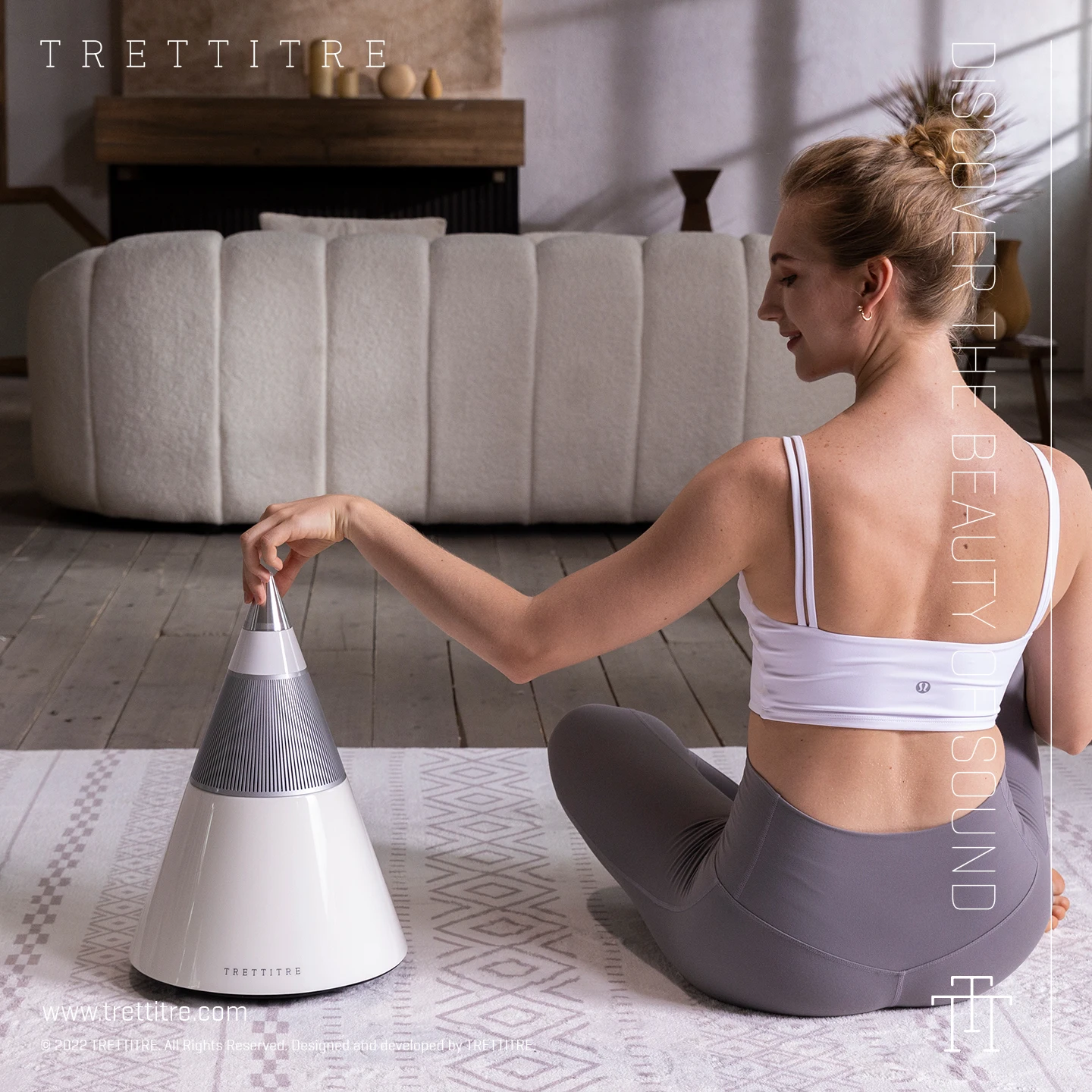 TreSound1 60W aptX 5.1 Home Theatre System Boombox Church Table Banquets Salon Creative Super Bass Portable Speaker with Light