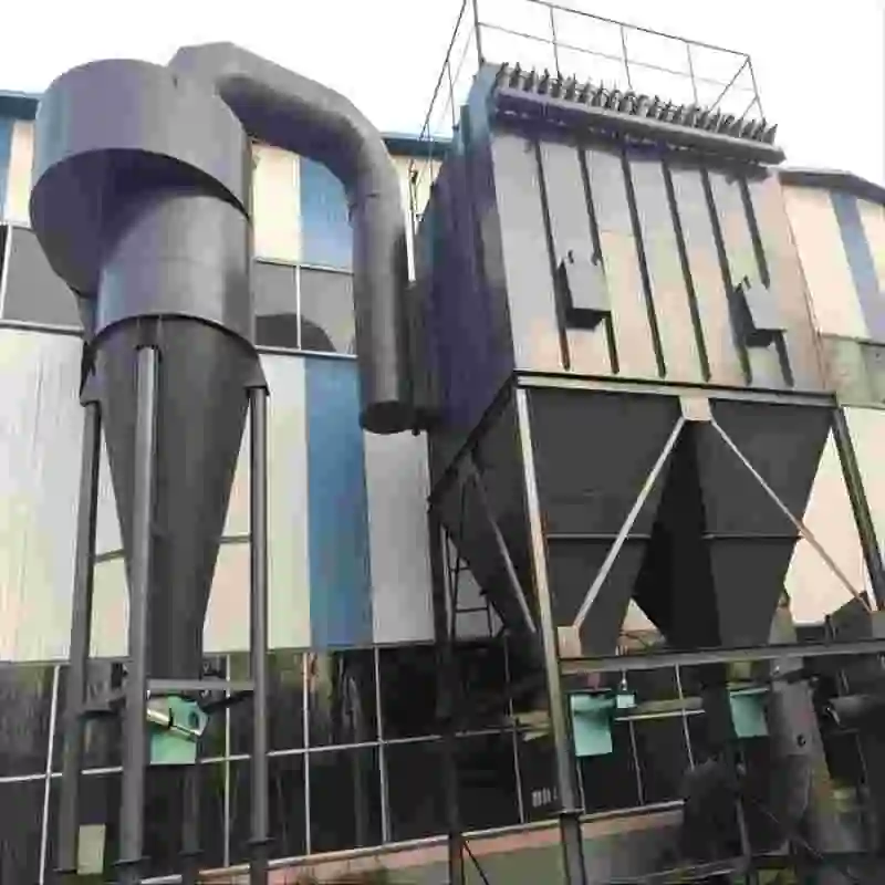 Dedusting equipment pulse bag filter dust collector Sawdust extraction system