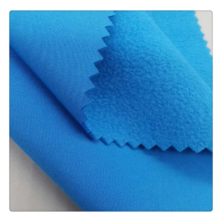 Outdoor jacket softshell fabric waterproof and windproof and breathable fabric for jacket