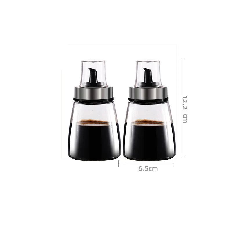 Food Grade  Glass Small Oil Nozzle Kitchen oil dispenser Storage Oil Pot