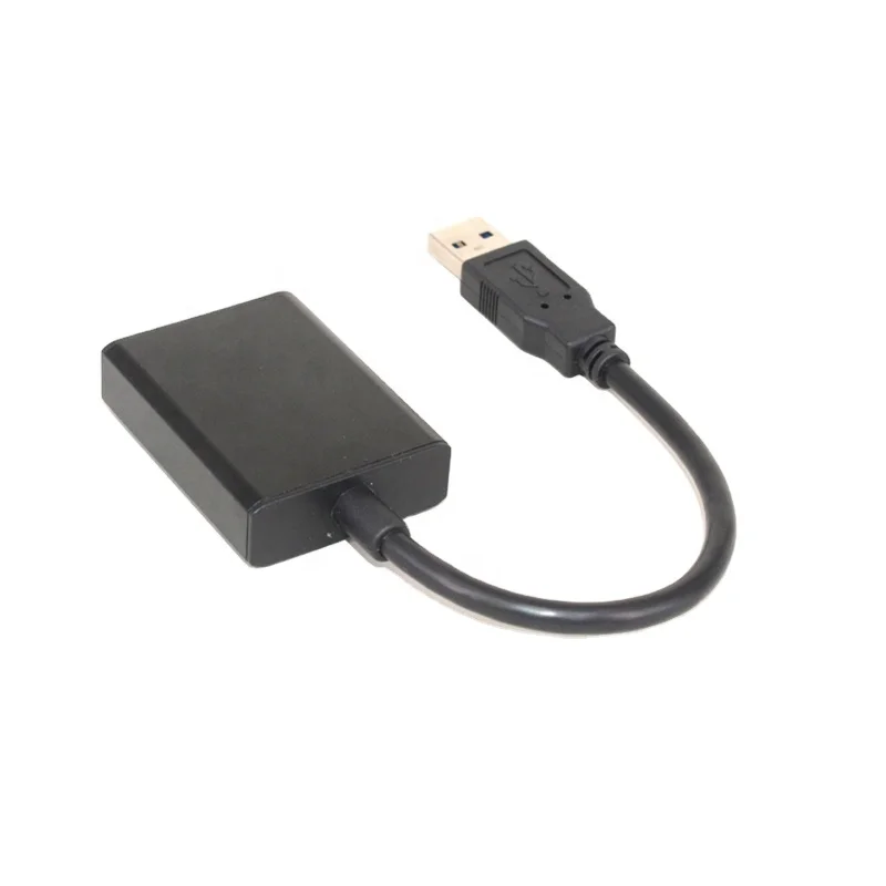  1080P USB 3 0 штекер-HDMI гнездо видео конвертер адаптер кабель для ноутбука HDTV