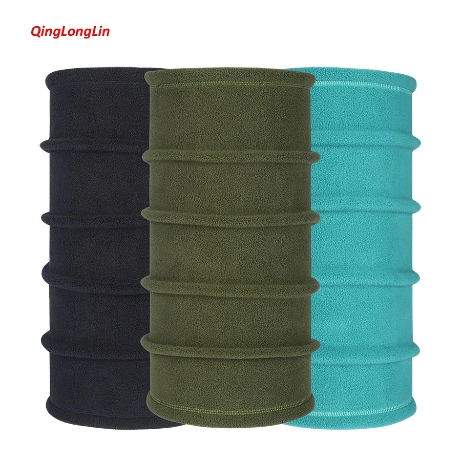 QingLongLin Custom Neck Warmer Unisex Winter Thicker Thermal Tubular Bandana Fashion Commute Neck Warmer for Daily Travel