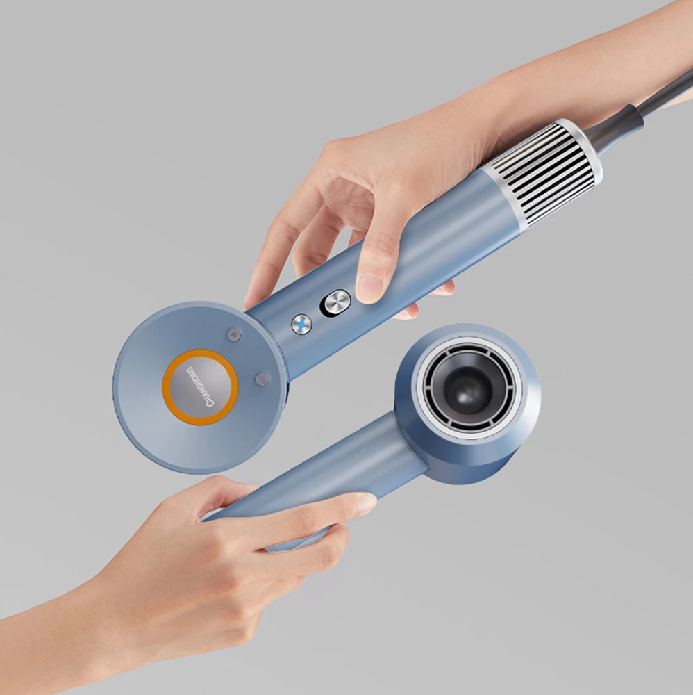 High speed bldc hair dryer 120000 rpm brushless motor fast drying professional salon smart ionic electric hair blow dryer