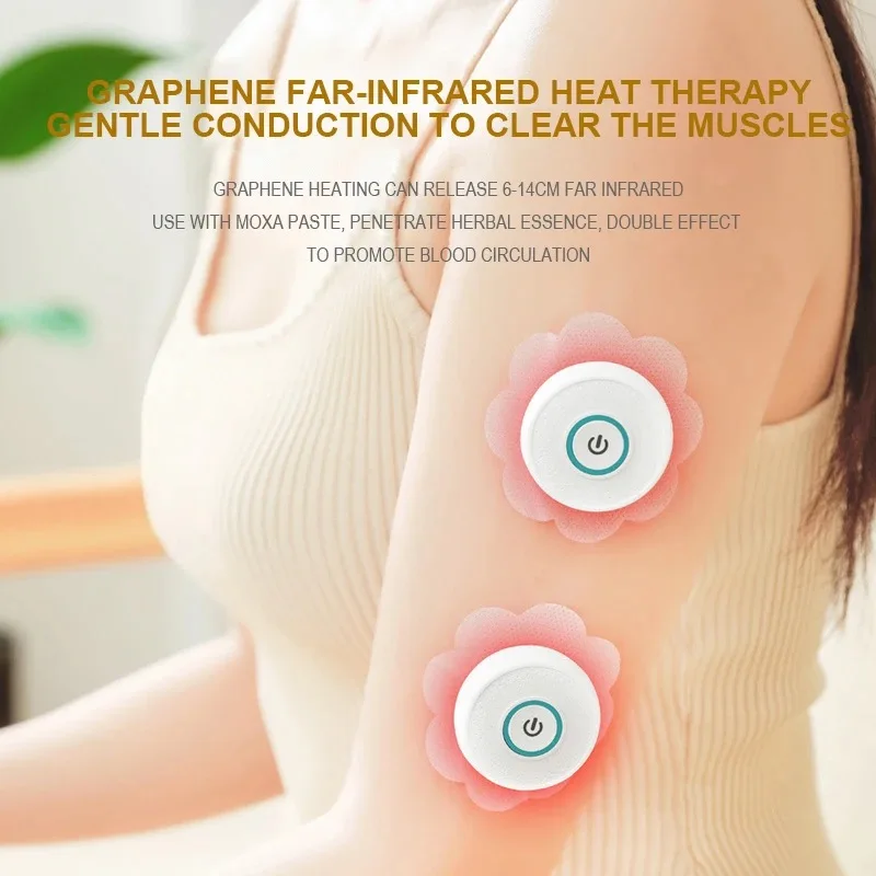 Traditional Chinese Medicine Portable Smokeless Electric Moxa Moxibustion Machine Device Therapy Sticks