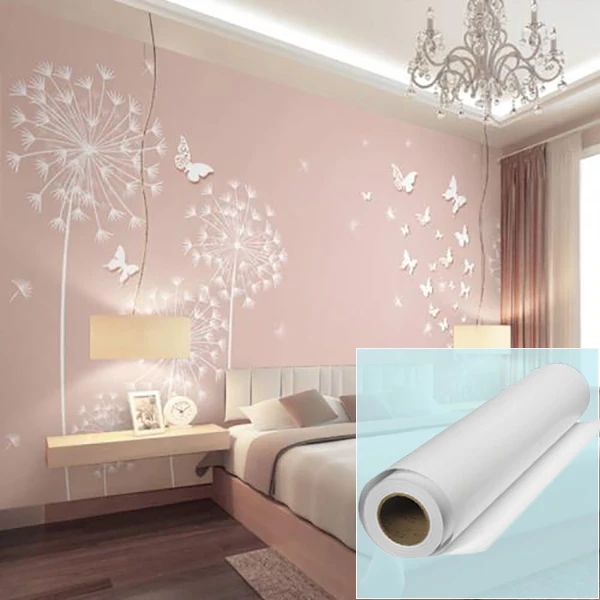 Нетканые спальня стены бумага покрытия ткань