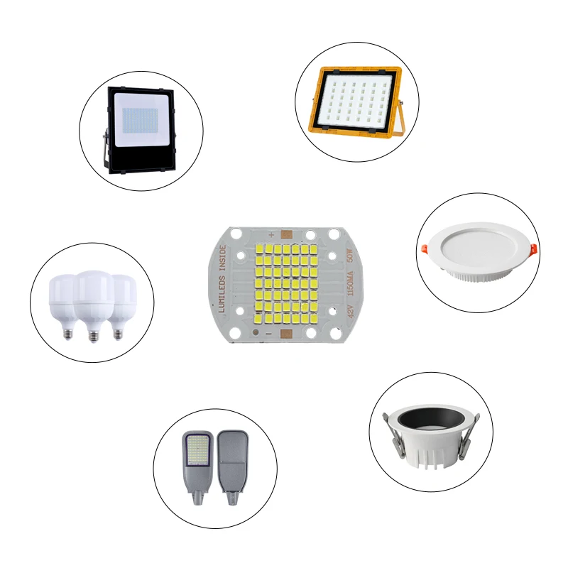 Led Manufacturer Factory Price Wholesale 6v 70Ra 80Ra 120-170lm 50w Skd Led Chip