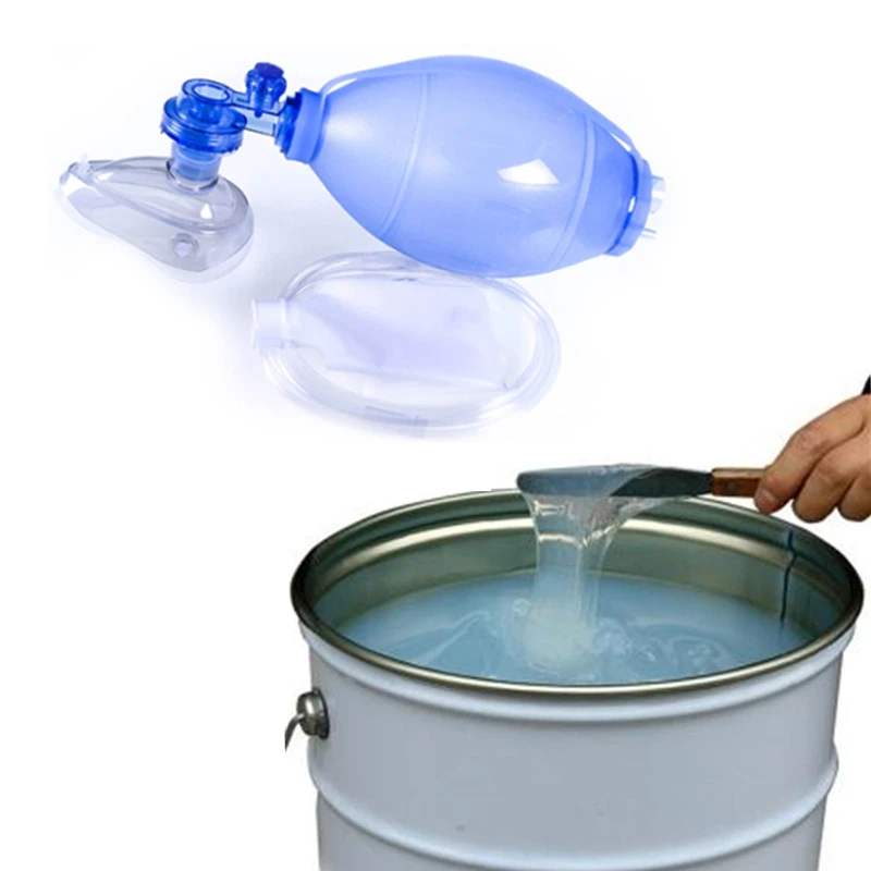 2021 medical grade compliant silicone Transparency mold making silicone used to make meidical moulds liquid silicone rubber