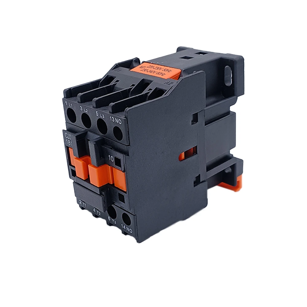 AC contactor CJX2 series 18a  Ac3 220v  Contactor  Warranty 2 years  3 Pole Main Place Model Voltage