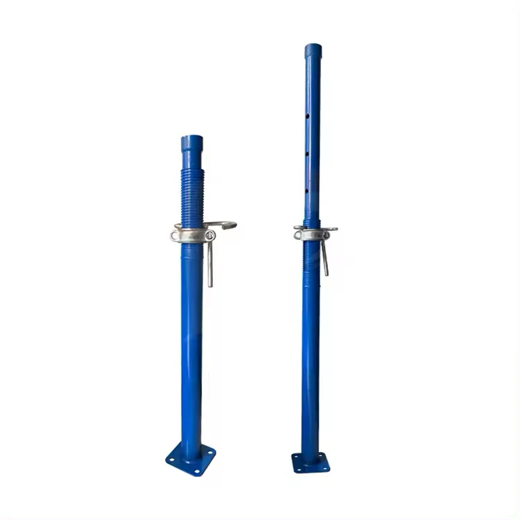 Heavy Duty Adjustable Galvanized Scaffolding Steel Shoring Props Puntal De Acero Construction