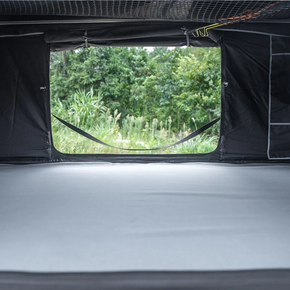 OEM Custom Logo Best Outdoor truck ABS folding pop up hard shell car roof top tent for camping