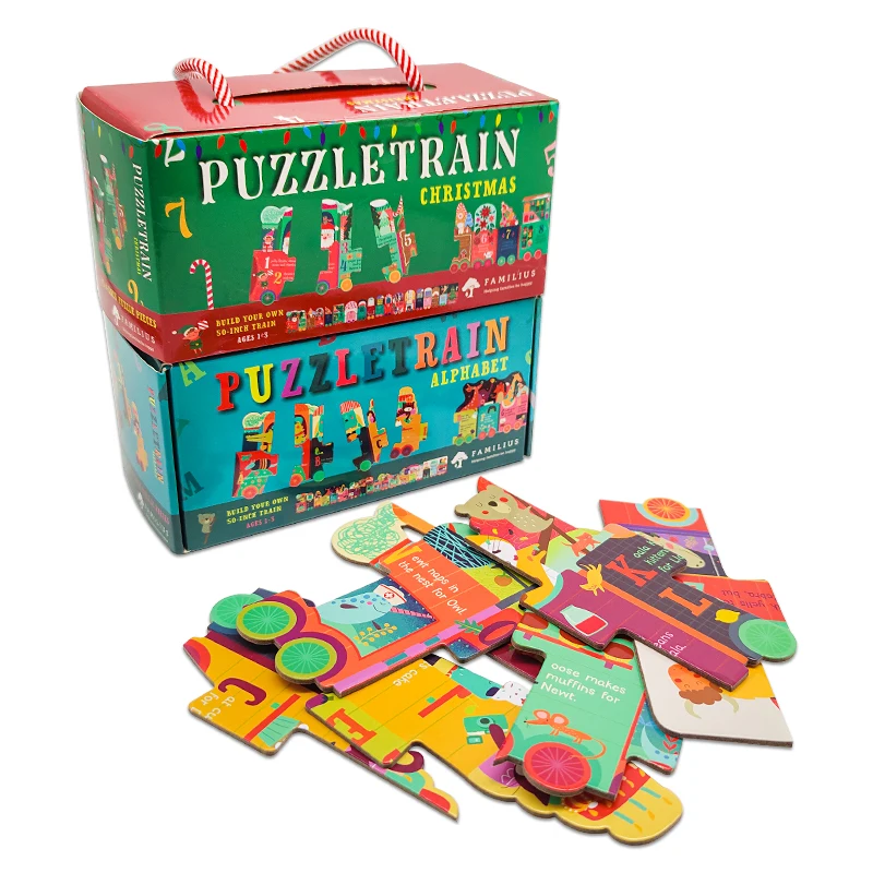 Hot Sale Irregular Shape Animal Jigsaw Puzzle custom puzzles for kids Wholesale Custom Puzzles With Box Packaging