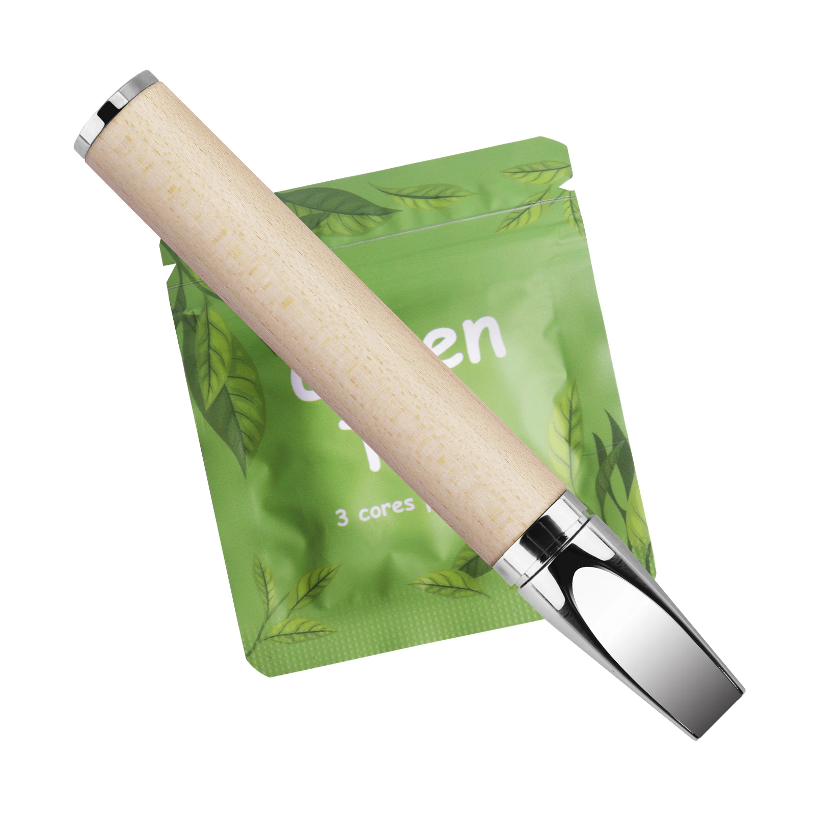 Inhaler Cigarette Weight Loss Medication Pure Oxygen Stainless Steel Organic Travel Cotton Inhaler For Cough Lungs Replacement