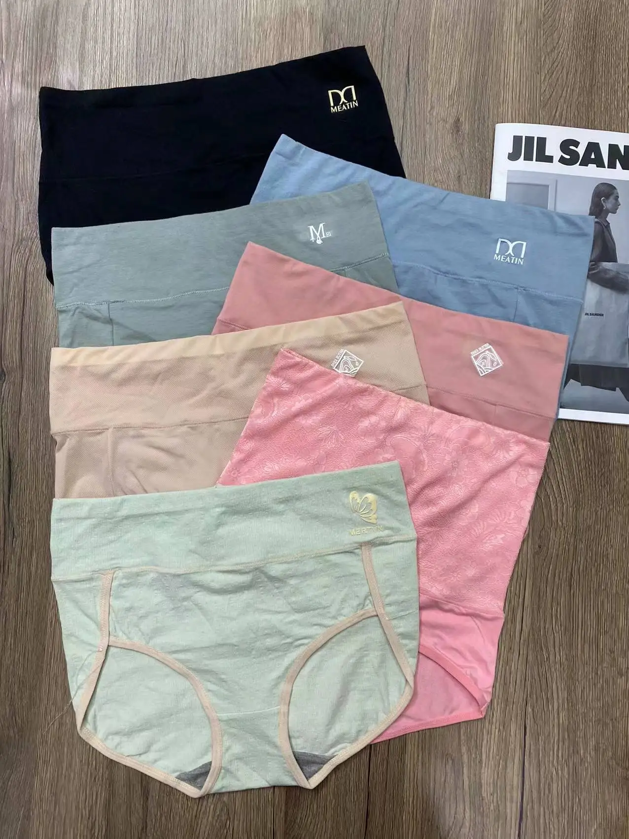 cotton breathable briefs stock wholesale high waist soft cozy Angola Argentina Myanmar Thailand Singapore Portugal