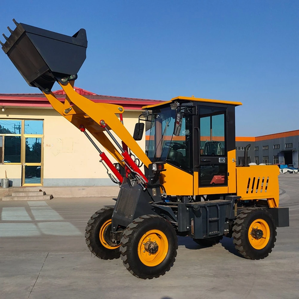 Factory Direct China Diesel Powered Compact Loader Articulated Hydraulic Loader For Excavation