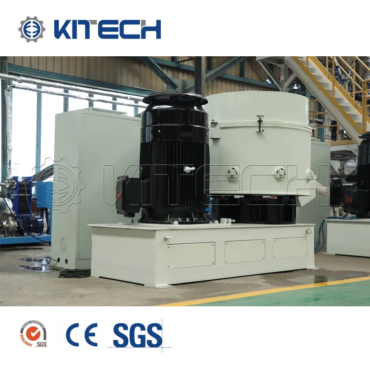 High Quality PE PA PET Recycling Waste Plastic Films Agglomeration Machine