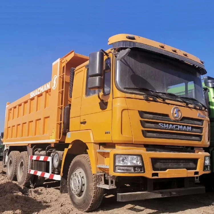 
High power high quality 6*4 used SHACMAN dump truck for sale 