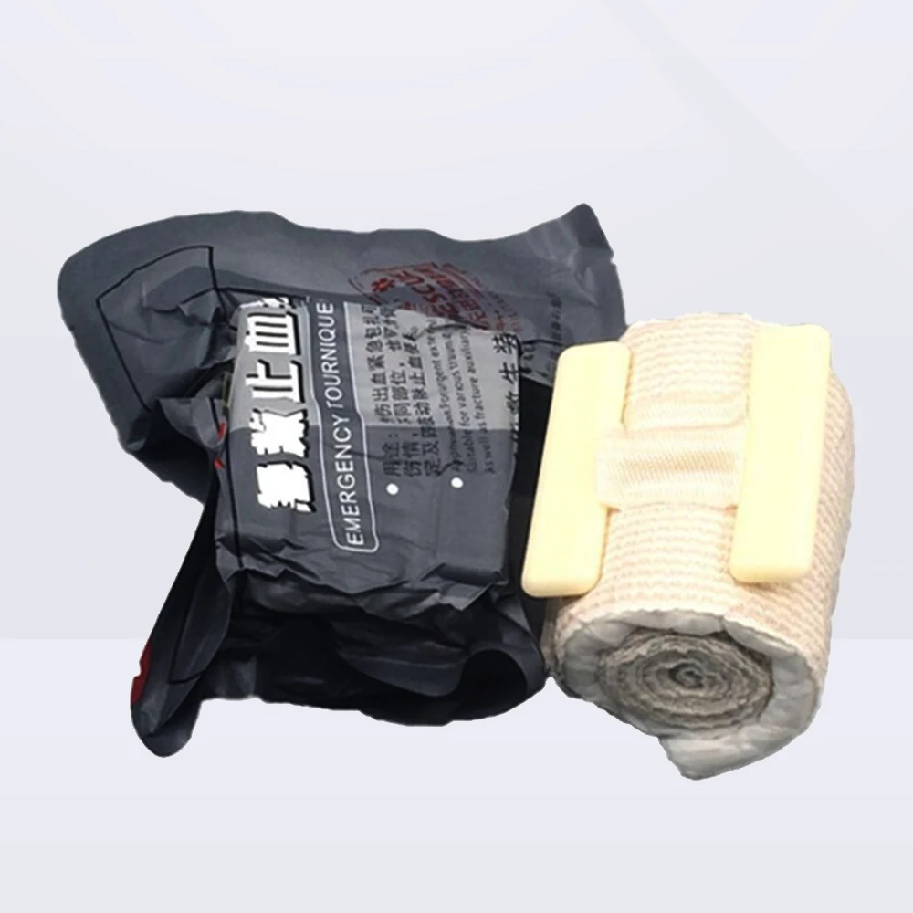 Medical Stop Blood Dressing H-shape Emergency Pressure H-type Hemostatic First Aid Compression Trauma Bandage