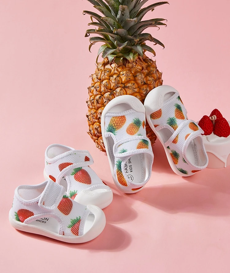 
New Fashion Breathable Girls Summer Children Baotou Beach Sandals For Kids 
