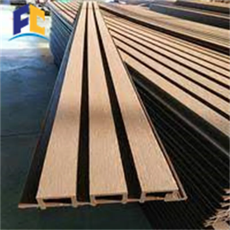 3d Pared Panel Aluminum Battens Wall Facade Panel Bamboo Wood Fiber Pvc Wall Panel