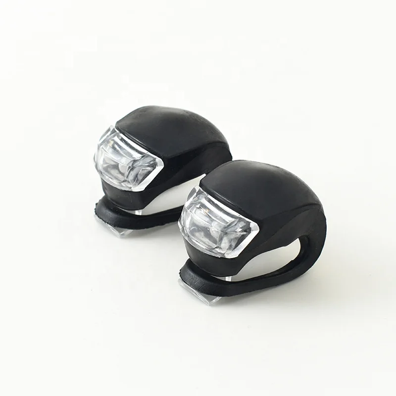 New bike Frog silicone bike LED warning silicone light riding super bright light folding bike front light