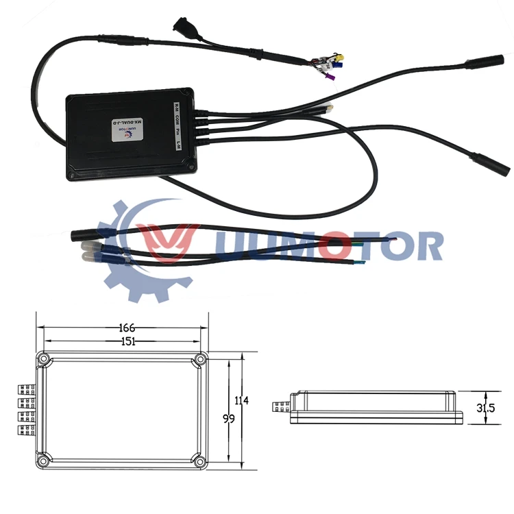 S E Braking 40A Dual Drive Bldc Motor Controller