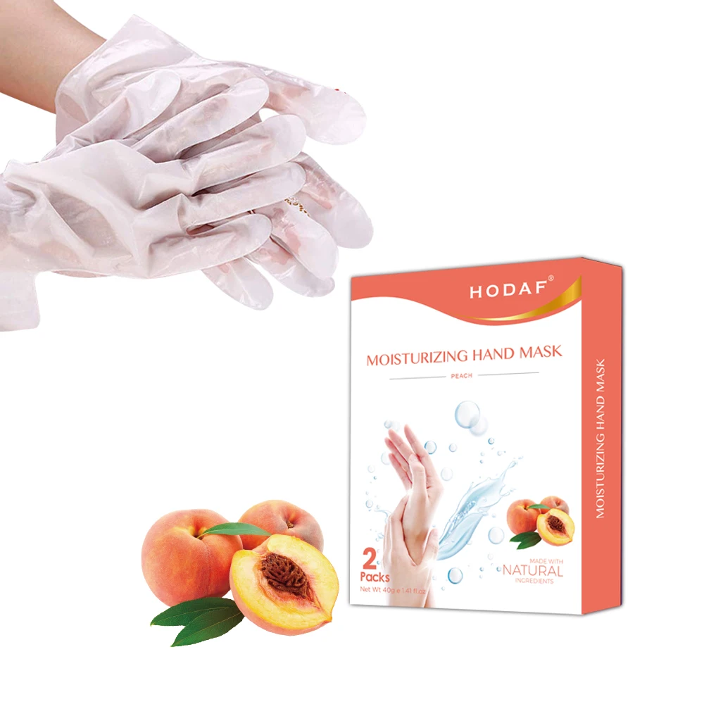 2024 HODAF oem odm korea private label homemade anti aging moisturizing and whitening hand mask manufacturer