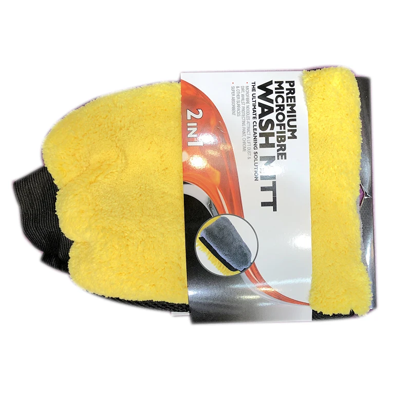 kimberlyclark  domestos cleaning products Microfiber Plush Car Detailing  Mitt microfiber dusting gloves
