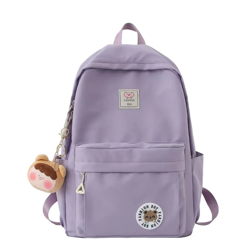 Custom Simple style school bags kids and teenagers backpack for storage book