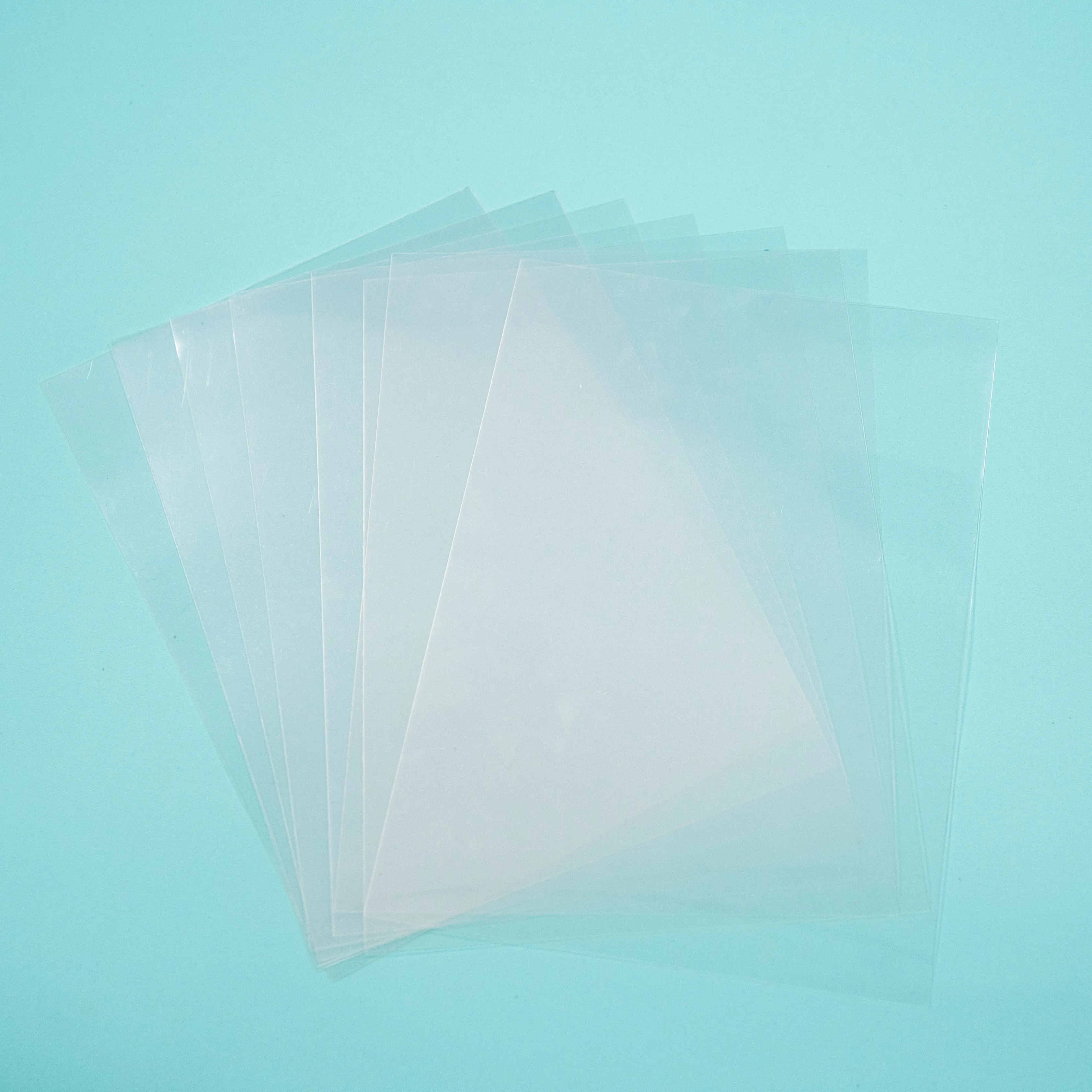 transparent pet binding cove for stationery