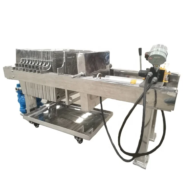 Food Grade High Temperature Coconut Oil Filter Press Provided Liquid Pump Automatic Stainless Steel New Product 2024 Customized
